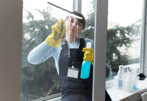 Nettoyage de vitres intérieures et extérieures à Coudoux
